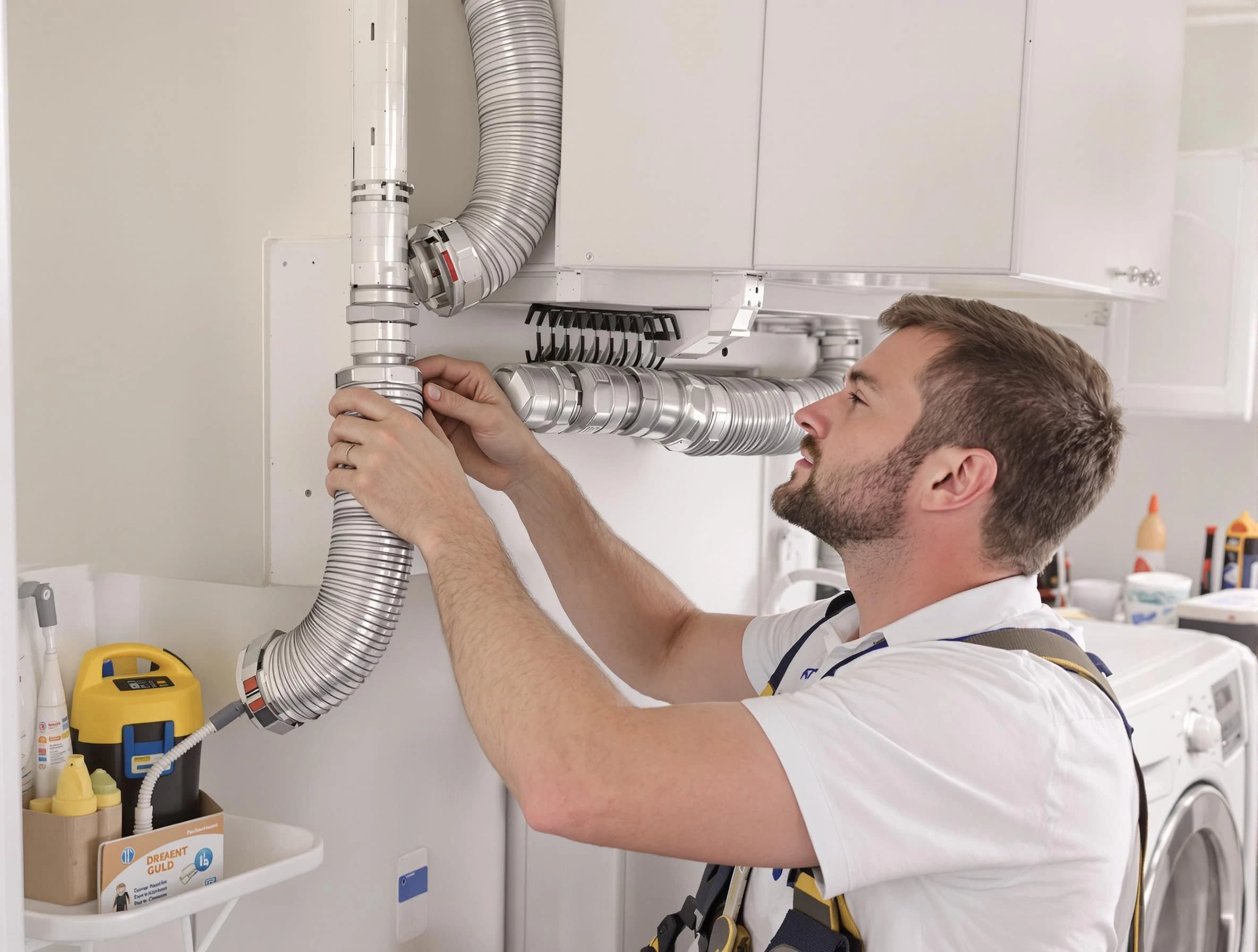 Professional dryer vent repair and installation by Orem Dryer Vent Cleaning in Orem