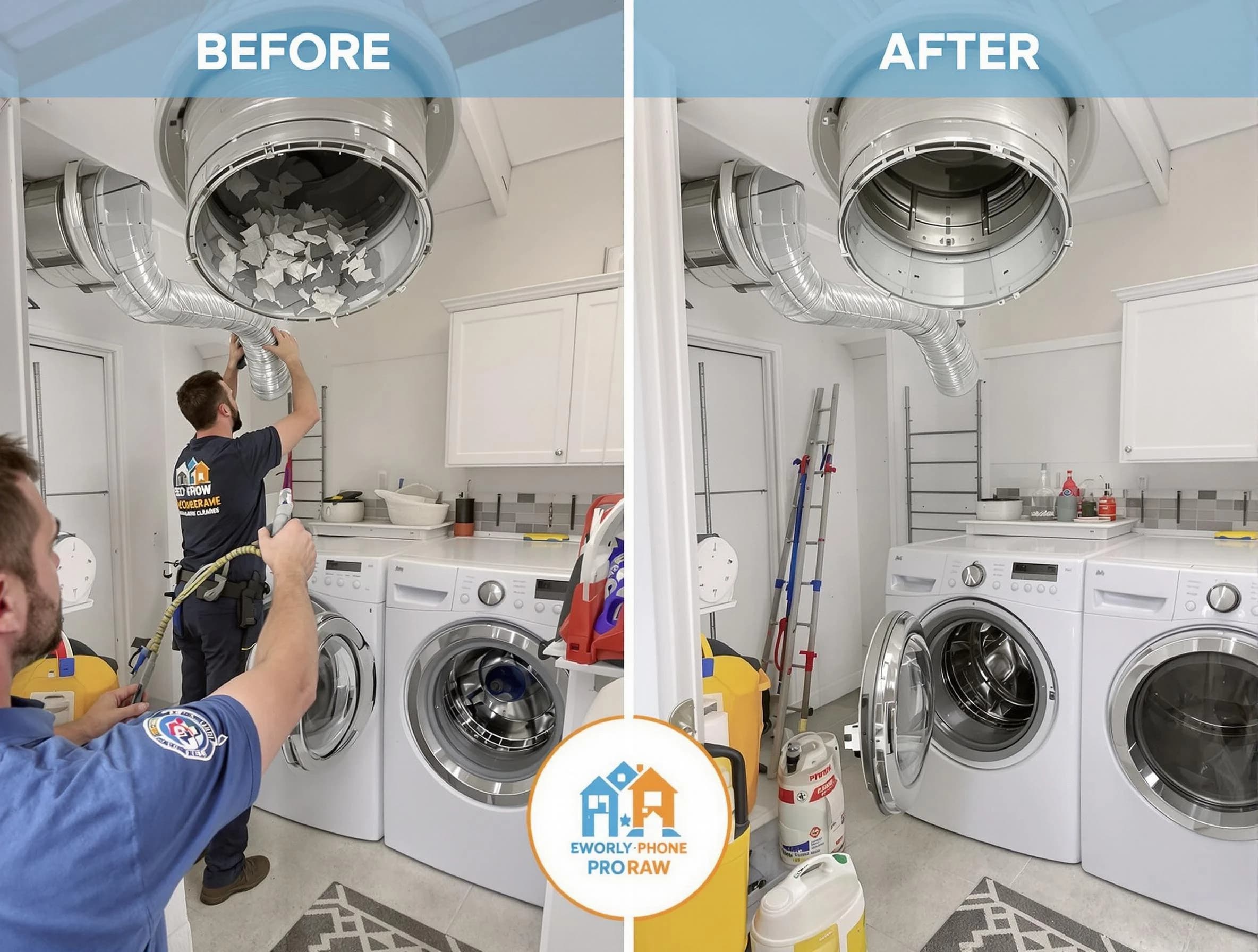 Residential dryer vent cleaning by Orem Dryer Vent Cleaning in Orem