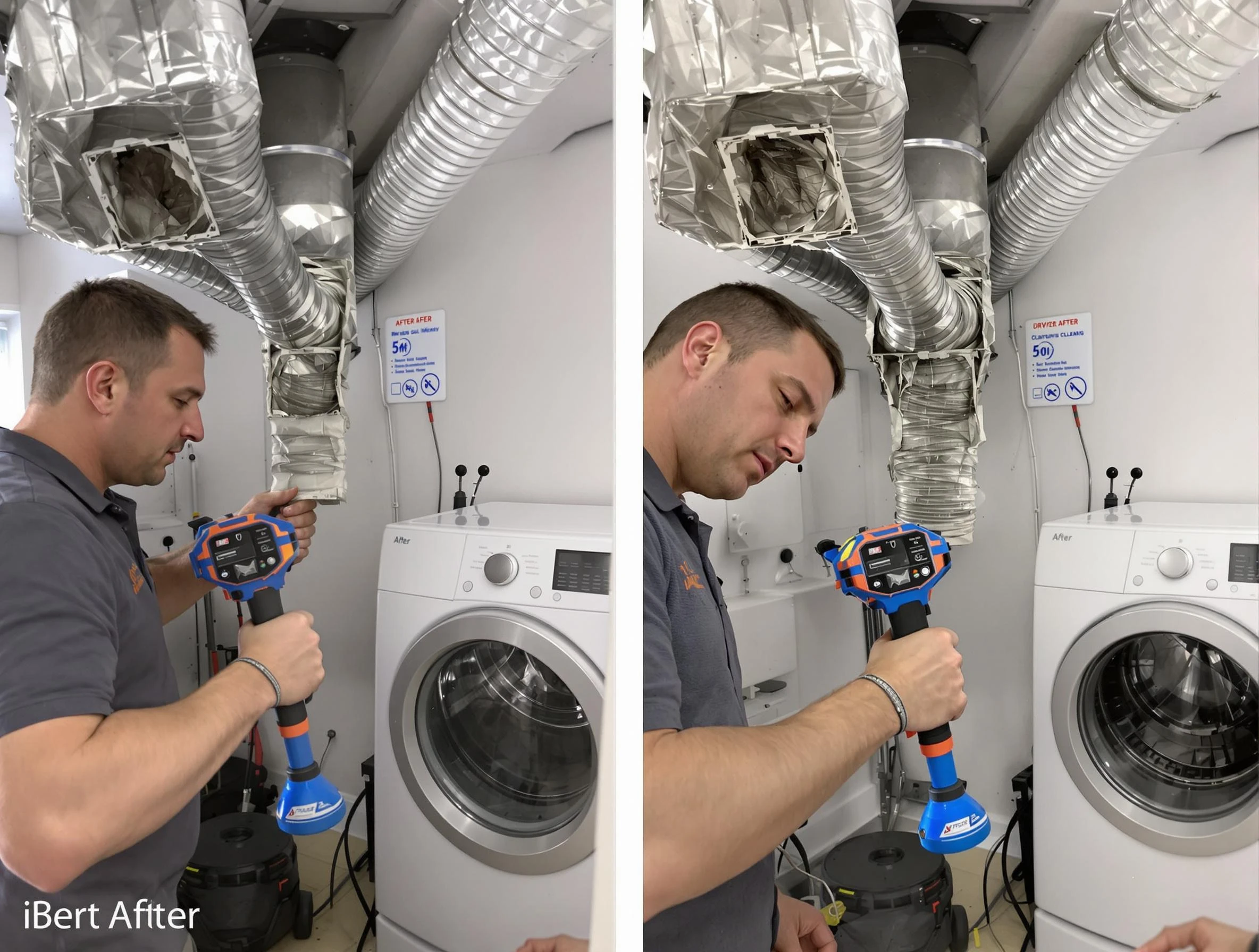 Professional clogged vent cleaning by Orem Dryer Vent Cleaning in Orem