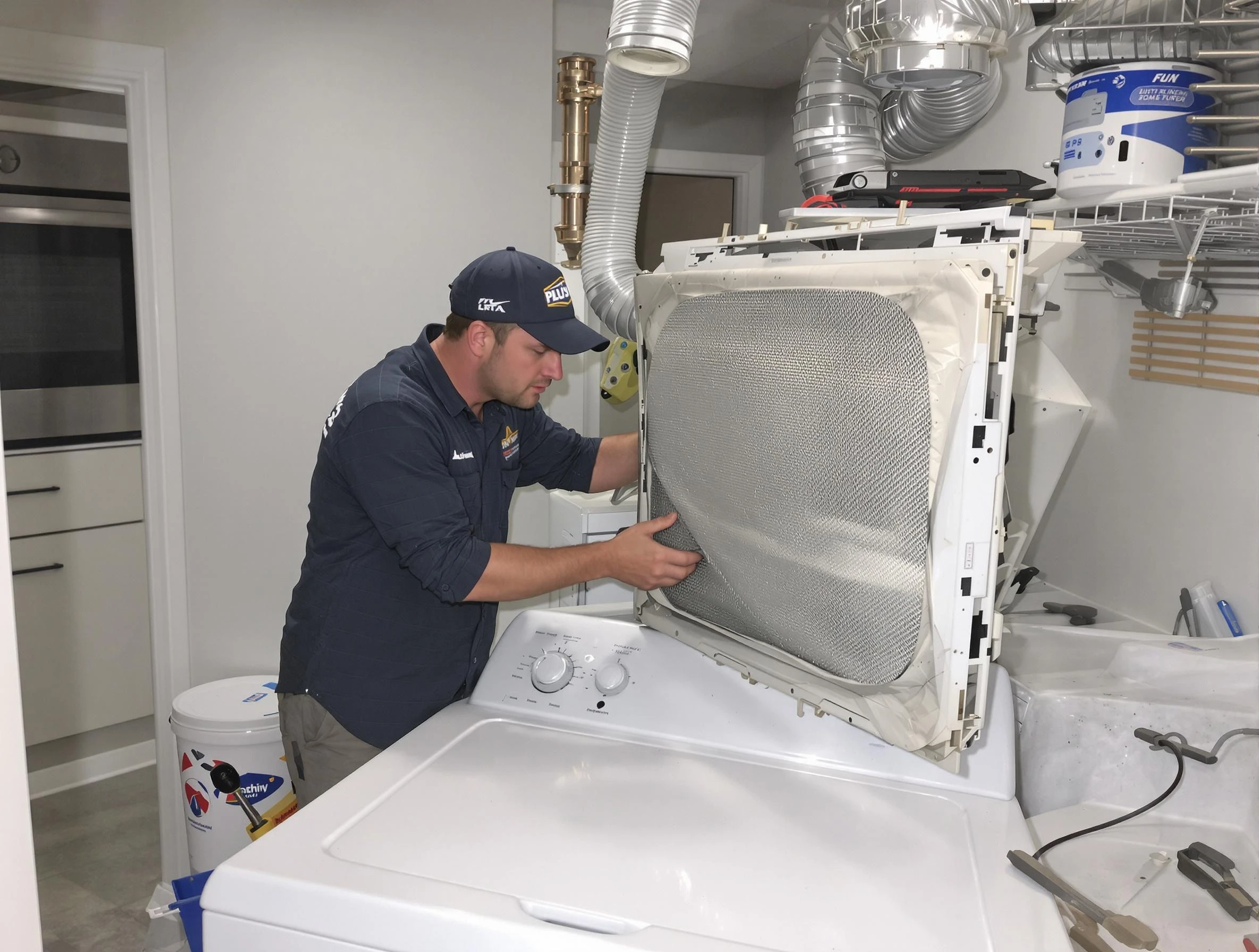 Expert vent cover replacement by Orem Dryer Vent Cleaning in Orem